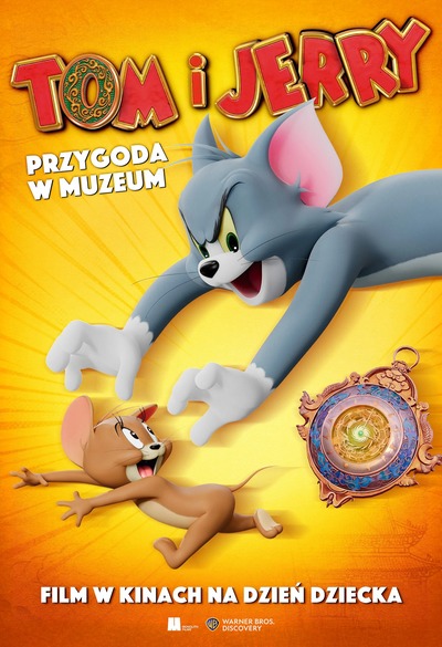 Plakat wydarzenia:  TOM I JERRY PRZYGODA W MUZEUM 