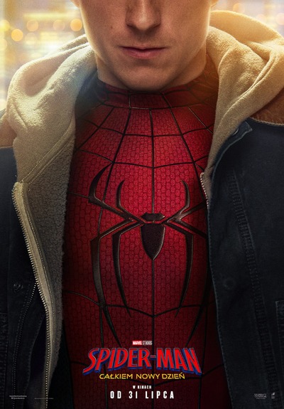 Plakat wydarzenia:  SPIDER-MAN CAŁKIEM NOWY DZIEŃ   NAPISY 
