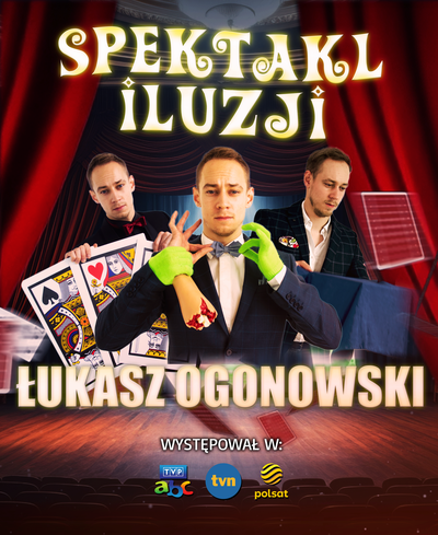 Plakat wydarzenia:  FAMILIJNY SPEKTAKL ILUZJI 