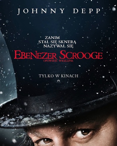 Event poster:  EBENEZER SCROOGE. OPOWIEŚĆ WIGILIJNA   DUBBING